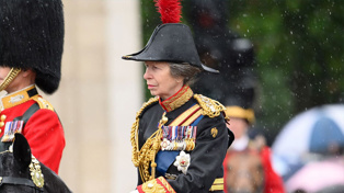 Princess Anne, Princess Royal during Trooping the Colour on June 15 in London. She is currently in hospital after being injured by a horse on Sunday. Photo / Getty