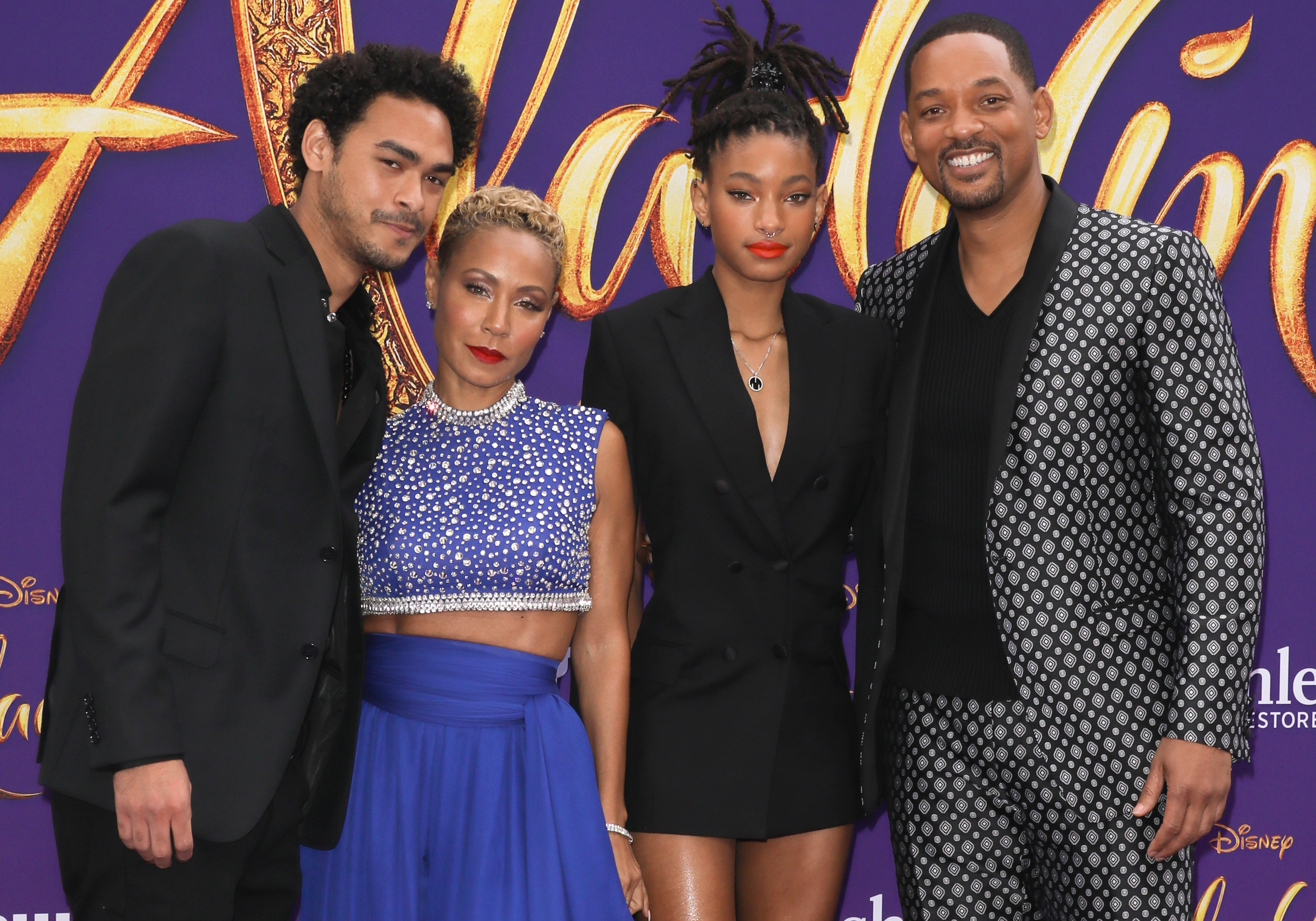 will smith premiere aladdin