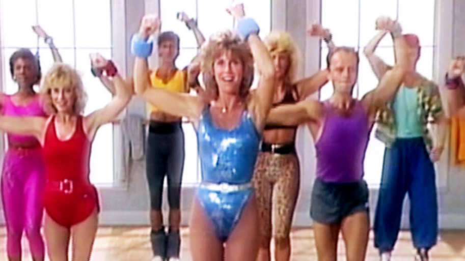 Famous 80s best sale workout girl