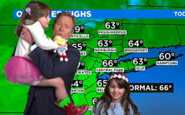 Weather Reporter Gets Hilariously Interrupted By Hi