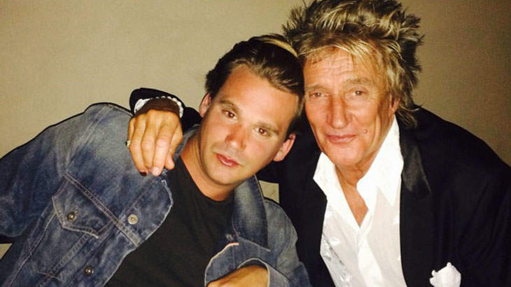 Rod Stewart's Son Sean Surprises His Family With "spur Of The Moment ...