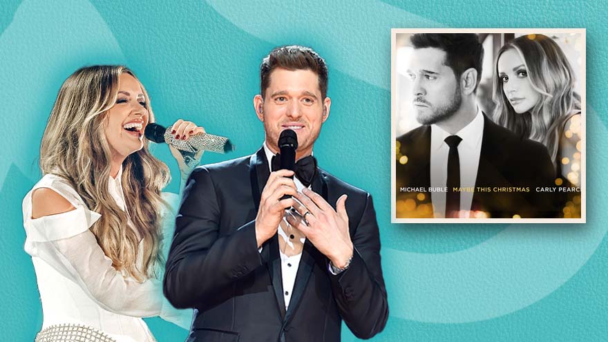 Hear Michael Bublé's New Christmas Song With Carly Pearce