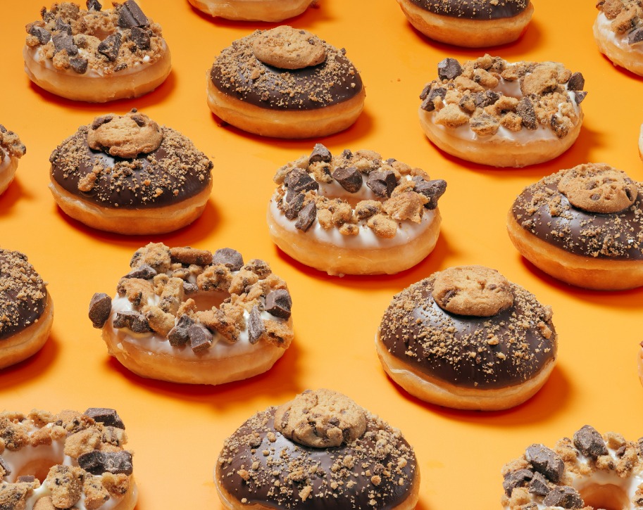 Cookie Time x Krispy Kreme: Indulge in Cookie & Caramel Doughnut Heaven