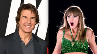 Tom Cruise made a surprise appearance at Taylor Swift's London concert. Photo / Getty Images